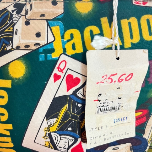 VINTAGE Bag Novelty Convertible Casino/Gambling - Picture 7 of 11